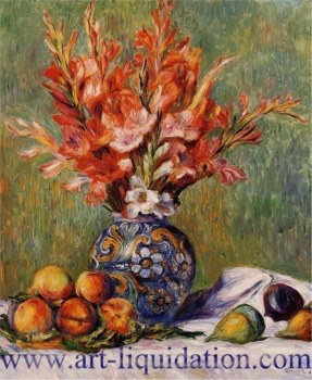 Pierre Auguste Renoir Flowers Fruit
